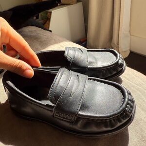 Classic Black Kids Loafers
